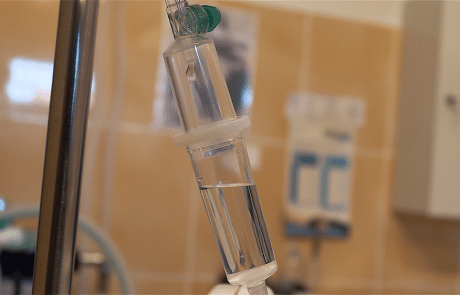 Perfusion clinique vétérinaire du cèdre